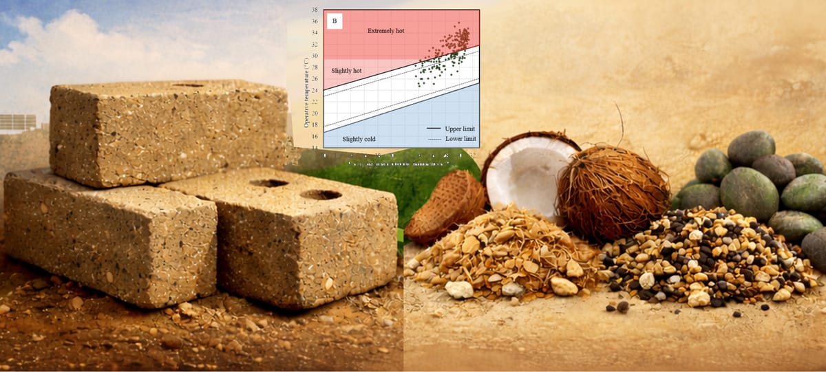 [Article] Evaluating Thermal Performance and Environmental Impact of Compressed Earth Blocks with Cocos and Canarium Aggregates
